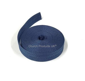 25mm Polypropylene Webbing In Various Colours For Dog Leads Bags Straps Handles 2m - 100m