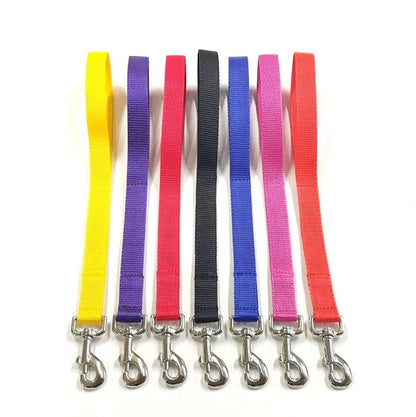 20" Short Close/Traffic Control Dog Training Lead Leash Grab Handle 25mm Webbing