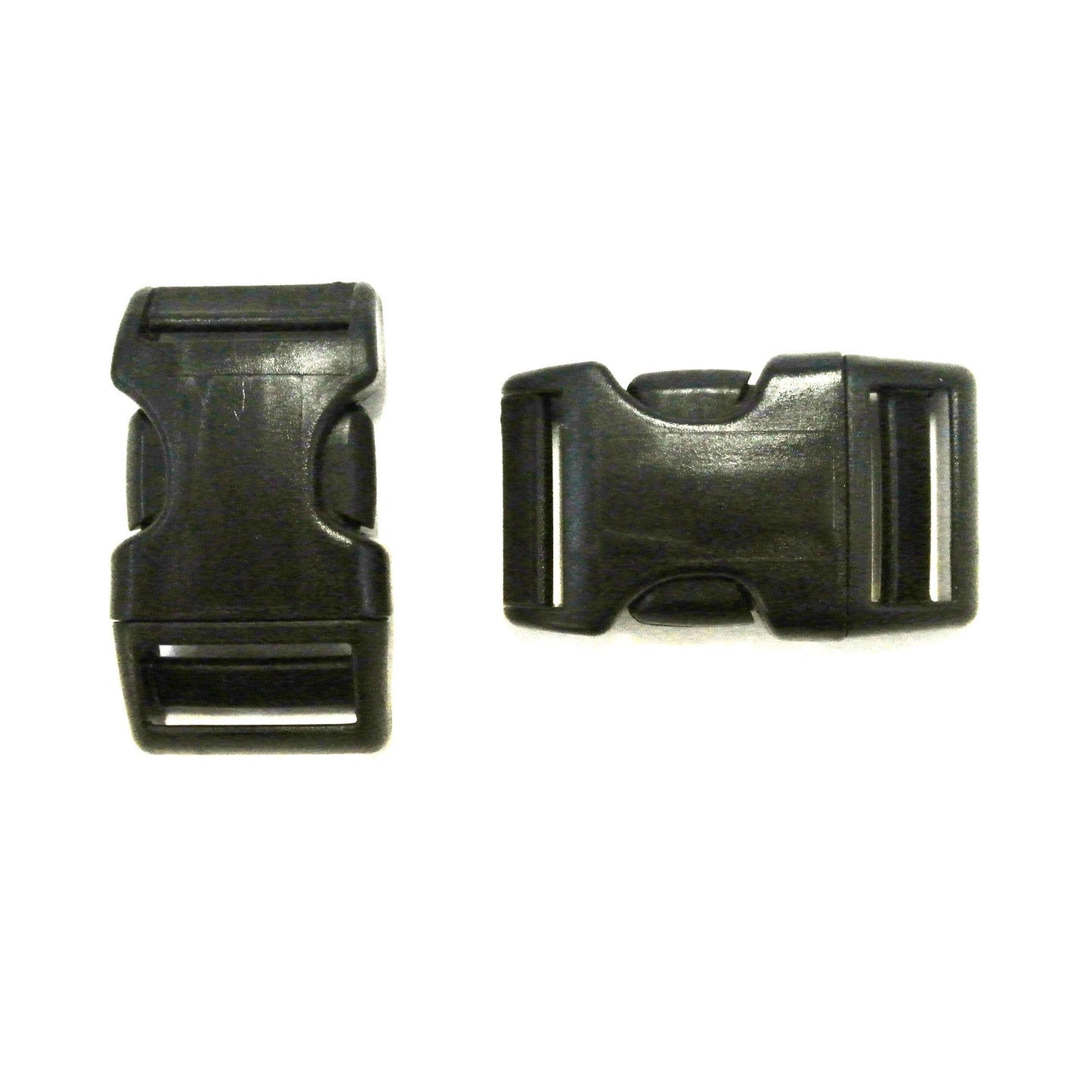 Wienerlock Buckles Plastic Side Release Buckles 16mm 20mm 25mm Nylon Black x1 - x50