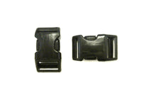Load image into Gallery viewer, Wienerlock Buckles Plastic Side Release Buckles 16mm 20mm 25mm Nylon Black x1 - x50