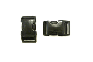 Wienerlock Buckles Plastic Side Release Buckles 16mm 20mm 25mm Nylon Black x1 - x50