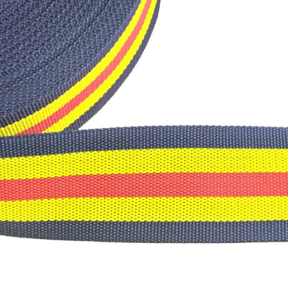 76mm Wide Webbing In Multi Colour Various Lengths 
