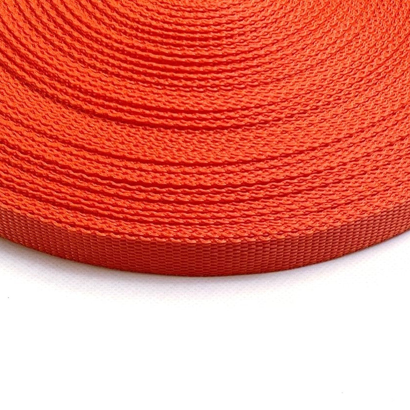 13mm Wide Polypropylene Webbing 200kg  In 19 Colours Ideal For Bags Straps Crafts Dog Leads