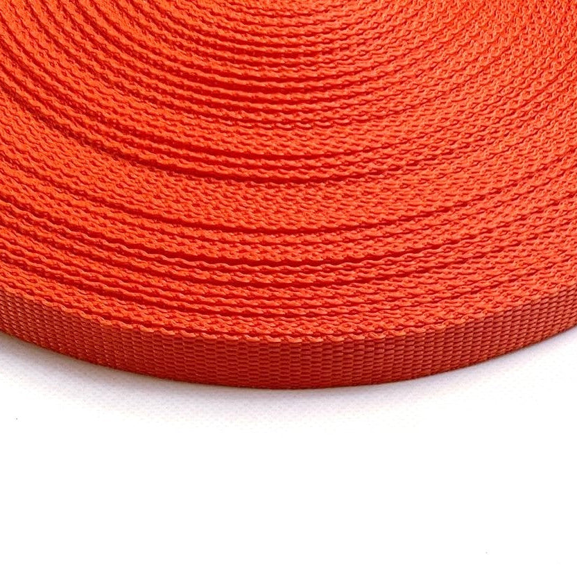 16mm Wide Polypropylene Webbing 250kg In 20 Colours For Dog Leads Collars Bags Straps Crafts x2 x5 x10 x25 x50 Metres