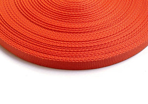 16mm Wide Polypropylene Webbing 250kg In 19 Colours For Dog Leads Collars Bags Straps Crafts x2 x5 x10 x25 x50 Metres