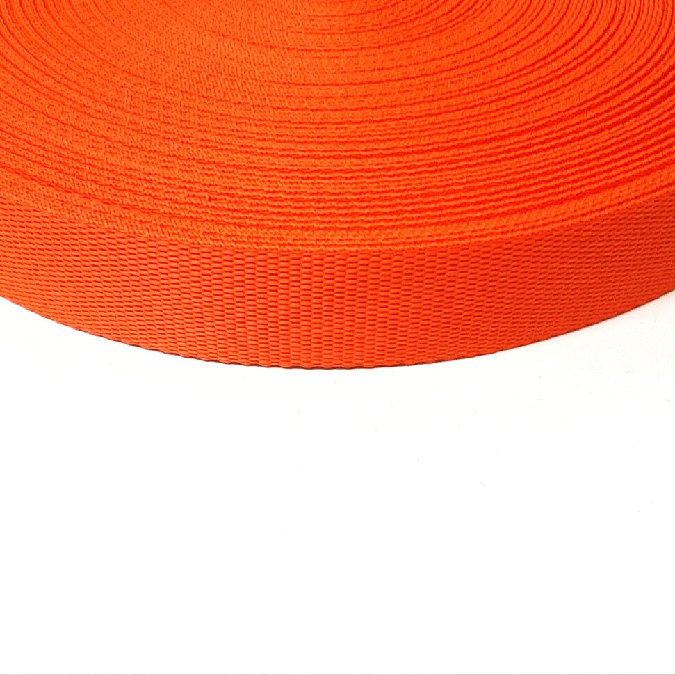 38/40mm Heavy Duty Polypropylene Webbing 550kg In 19 Colours 2m 5m 10m 25m 50m For Bags Straps Handles