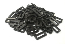 Load image into Gallery viewer, 25mm Plastic 2 Bar Loop Buckles For Webbing Straps Handles Bags Crafts