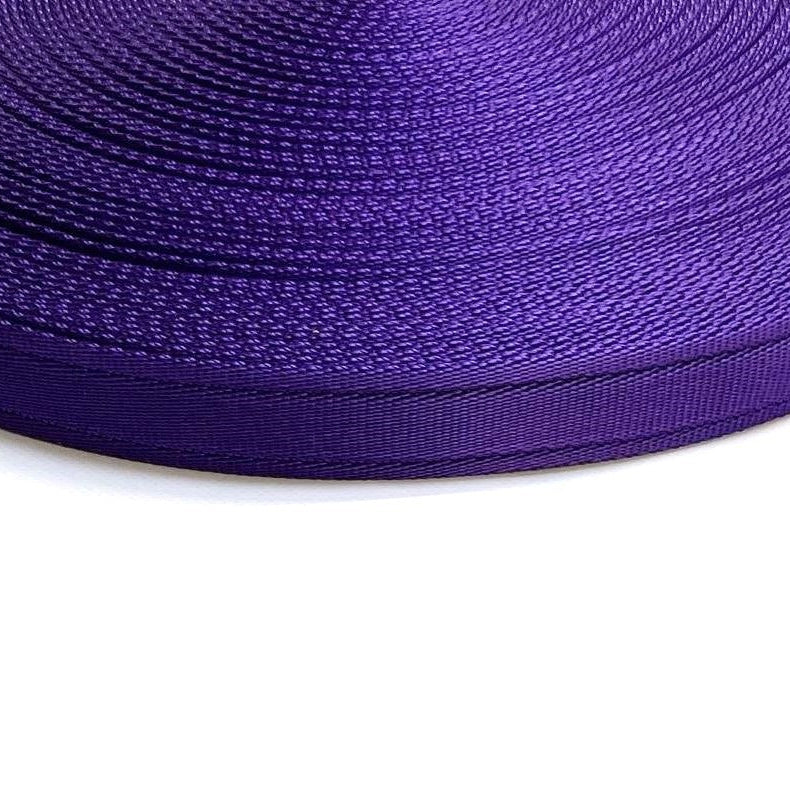 16mm Cushion Webbing In 19 Colours 350kg Ideal For Dog Leads Collars Straps Bags Handles
