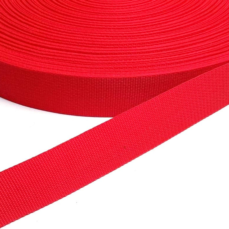 38/40mm Webbing in 5 Colours Various Lengths Used For Bags Handles Straps and Crafts