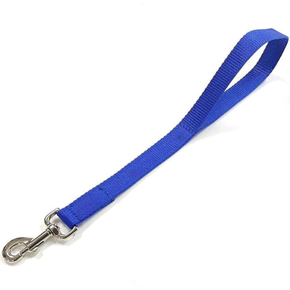 20" Short Close/Traffic Control Dog Training Lead Leash Grab Handle 25mm Webbing