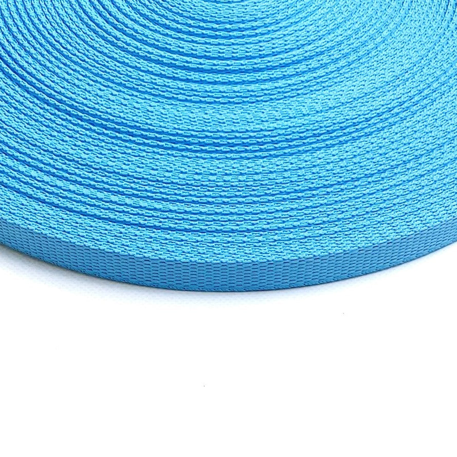 16mm Wide Polypropylene Webbing 250kg In 20 Colours For Dog Leads Collars Bags Straps Crafts x2 x5 x10 x25 x50 Metres