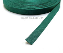 Load image into Gallery viewer, 25mm Polypropylene Webbing 450kg In Various Colours And Lengths Ideal For Dog Leads Collars Straps Bags Handles