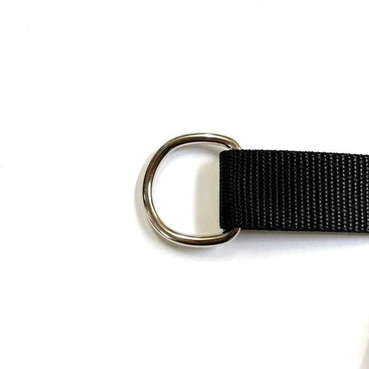 Nickel Plated Welded Gear D-Rings 25mm 32mm 38mm 50mm Wide 5/6mm Thick For Webbing Straps Handles Leather Bags