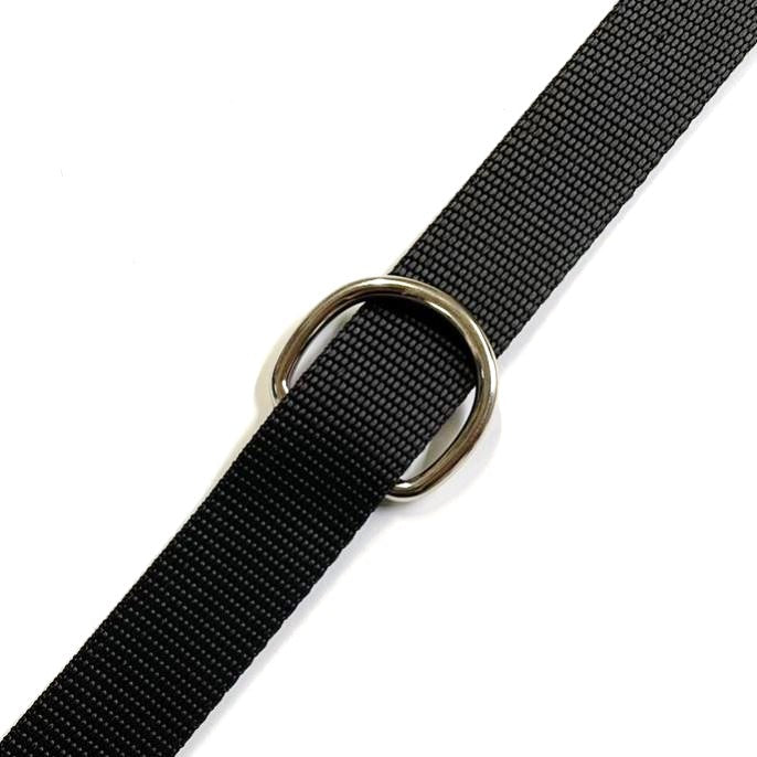 Nickel Plated Welded Gear D-Rings 25mm 32mm 38mm 50mm Wide 5/6mm Thick For Webbing Straps Handles Leather Bags