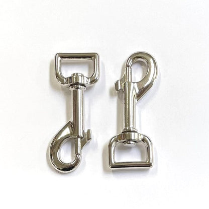 20mm Heavy Duty Trigger Clips Hooks Nickel Plated For Dog Leads Webbing Bags Straps