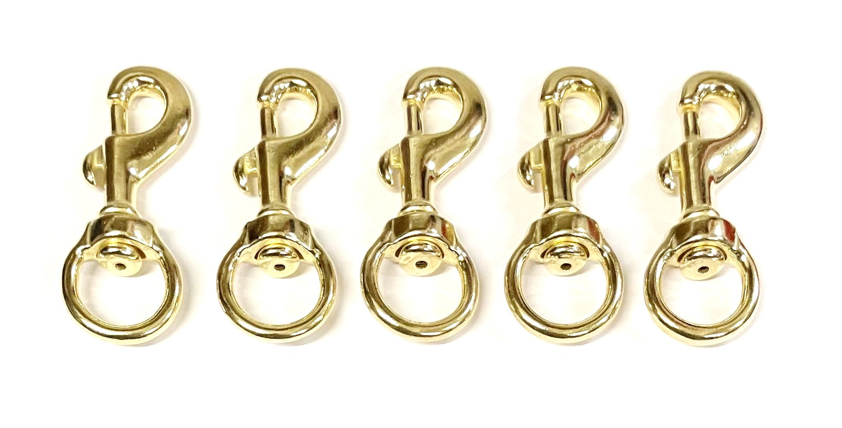 20mm Solid Brass Swivel Trigger Clip Hook Round Eye Heavy Duty For Dog –  Church Products UK®