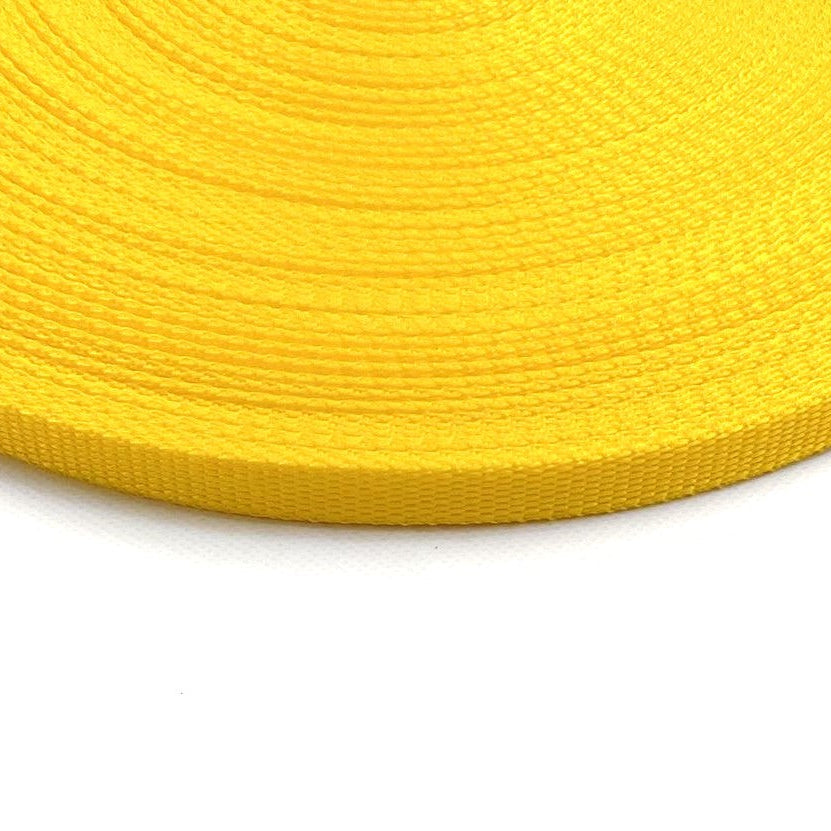 16mm Wide Polypropylene Webbing 250kg In 20 Colours For Dog Leads Collars Bags Straps Crafts x2 x5 x10 x25 x50 Metres