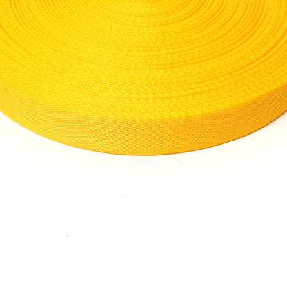 38/40mm Heavy Duty Polypropylene Webbing 550kg In 19 Colours 2m 5m 10m 25m 50m For Bags Straps Handles